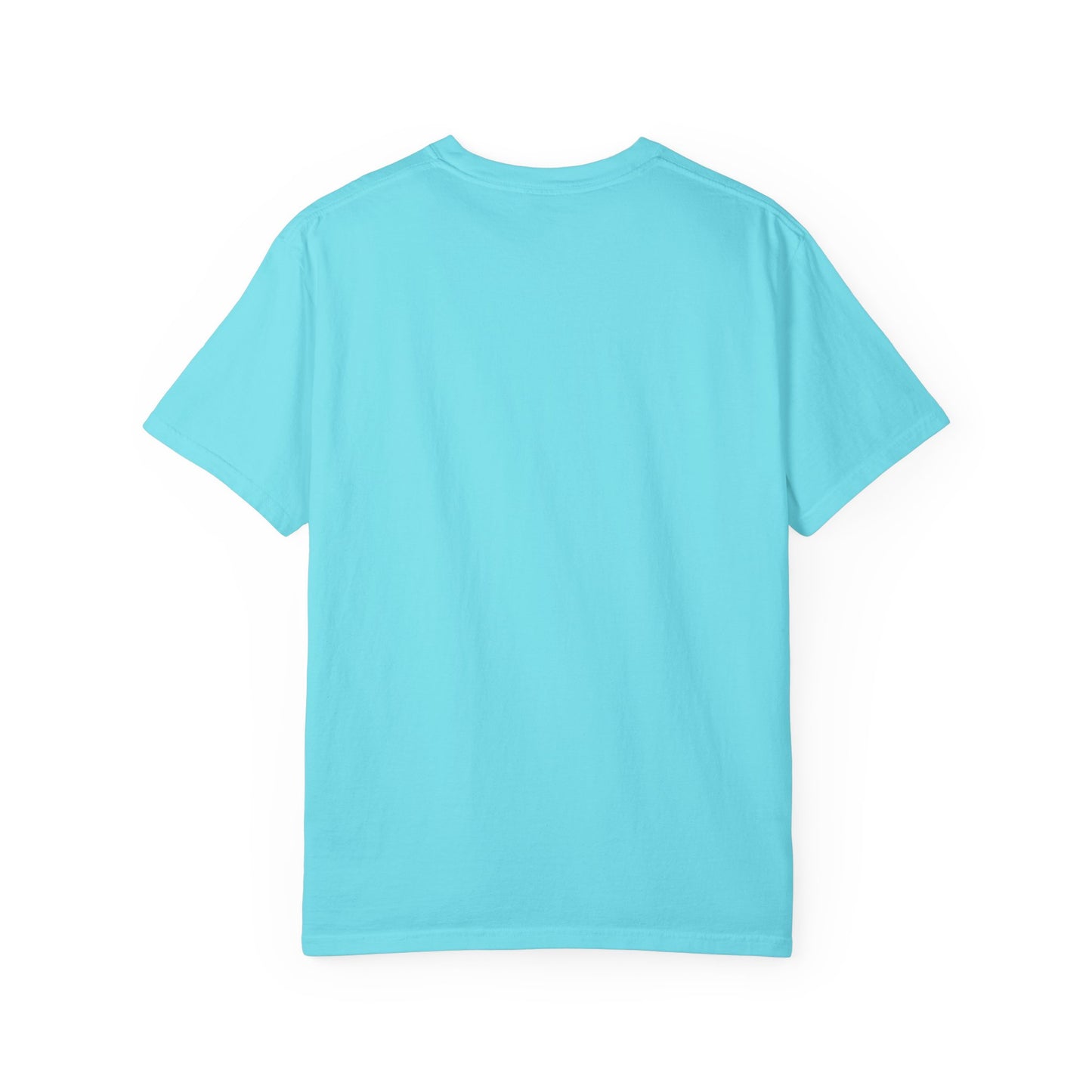 Garment-Dyed T-shirt, 100% Cotton, V-Necked, Faith-Inspired, "Redeemed by Jesus"