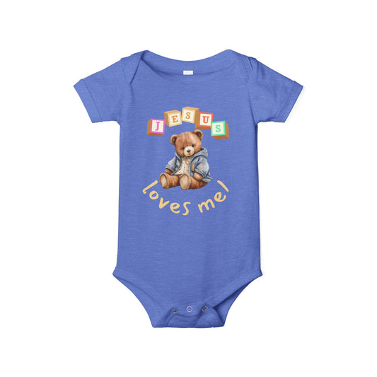 Infant Jersey One Piece for Boys | Eco-Friendly Cotton Baby Bodysuit