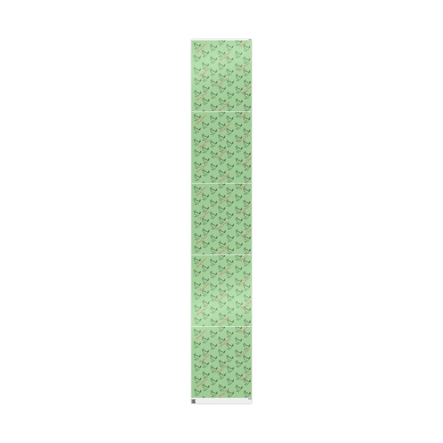 Merry Christmas Dove Wrapping Paper | Festive Gift Wrap | 3 Sizes
