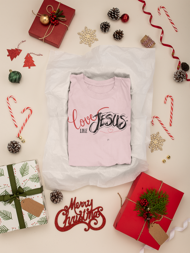 Love Like Jesus Hoodie | Unisex Christian Sweatshirt | Faith Gift