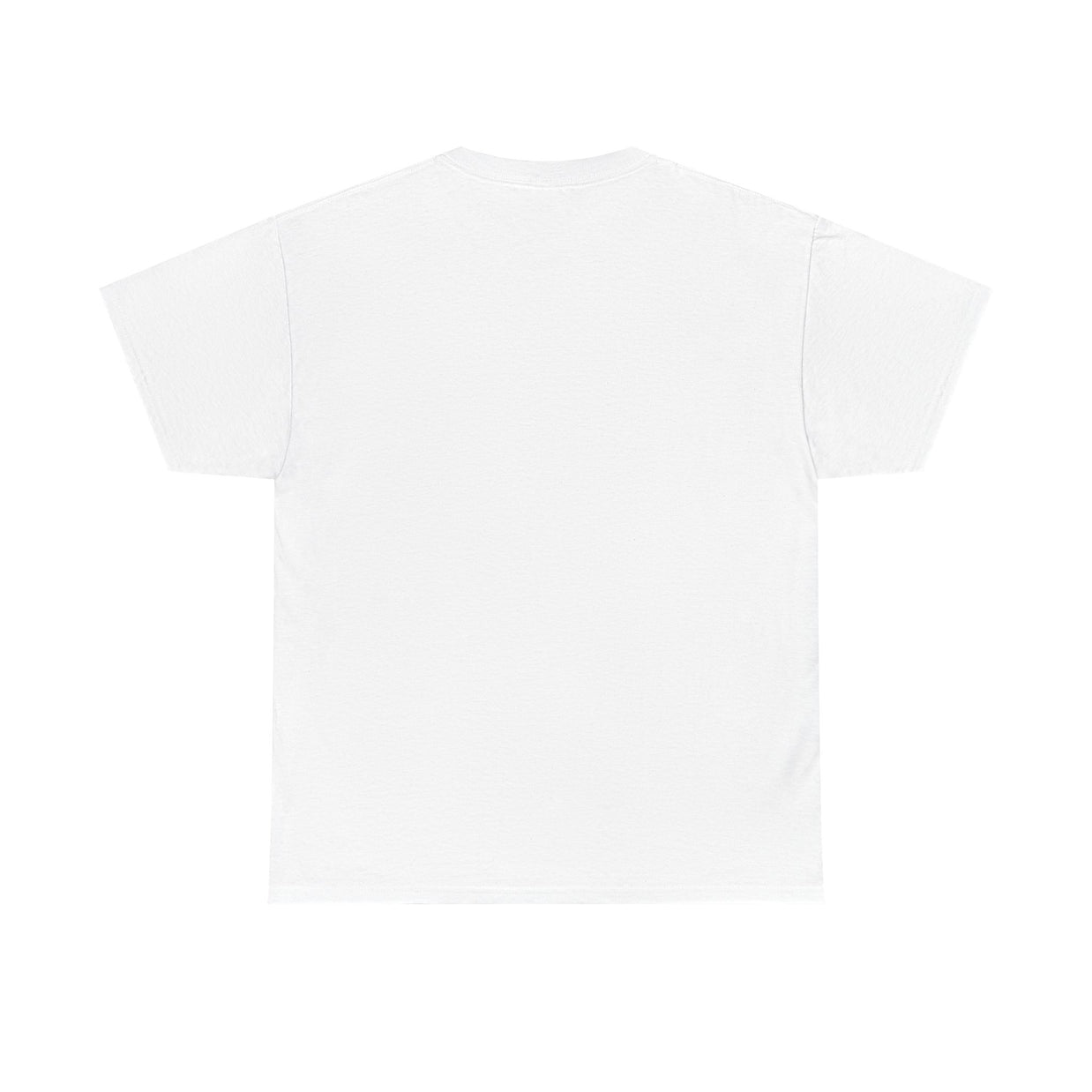 Plain white t-shirt on a white background