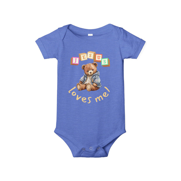 Infant Jersey One Piece for Boys | Eco-Friendly Cotton Baby Bodysuit