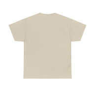 Beige t-shirt on a white background