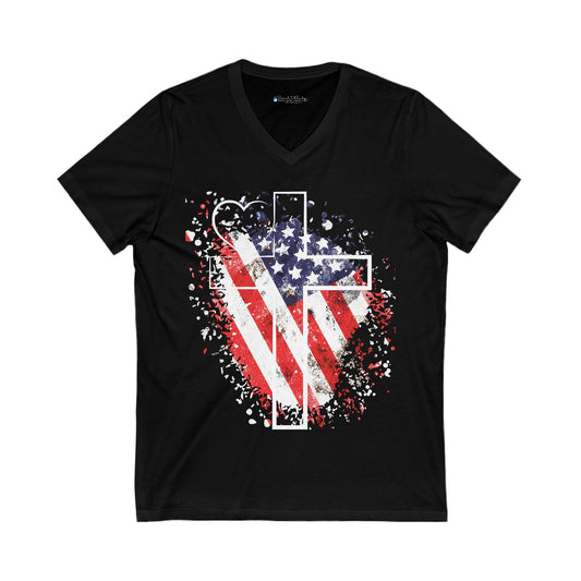 Christian Short Sleeve T-Shirt - Perfect for Holidays & Everyday, Faith-Inspiring, Christian Apparel, Faith-Based Apparel