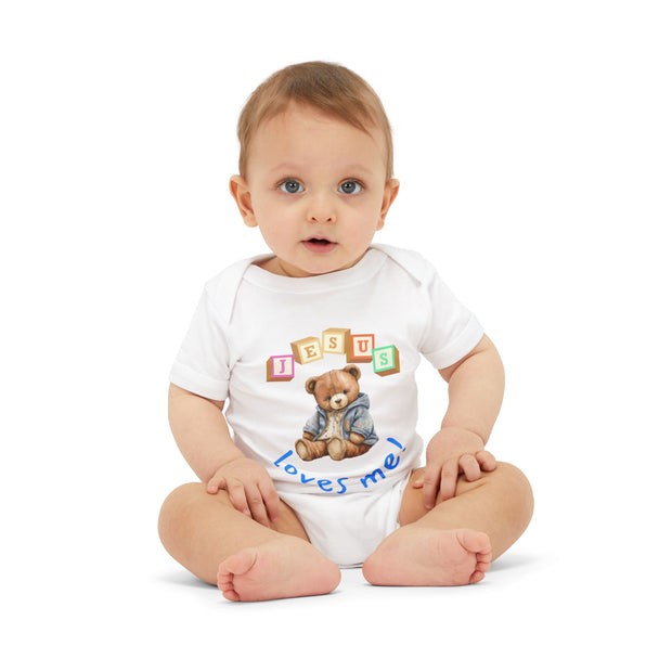 Infant Jersey One Piece for Boys | Eco-Friendly Cotton Baby Bodysuit